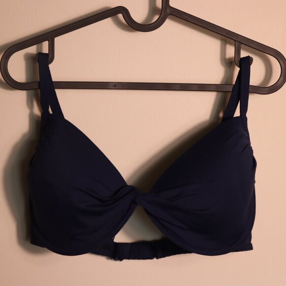Land's End Two piece bikini set Bra 13, 36DDD/38; Bottom Size 8, blue purple - Picture 6 of 12